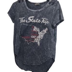 American Age Tee The State Trip Gray Size XS